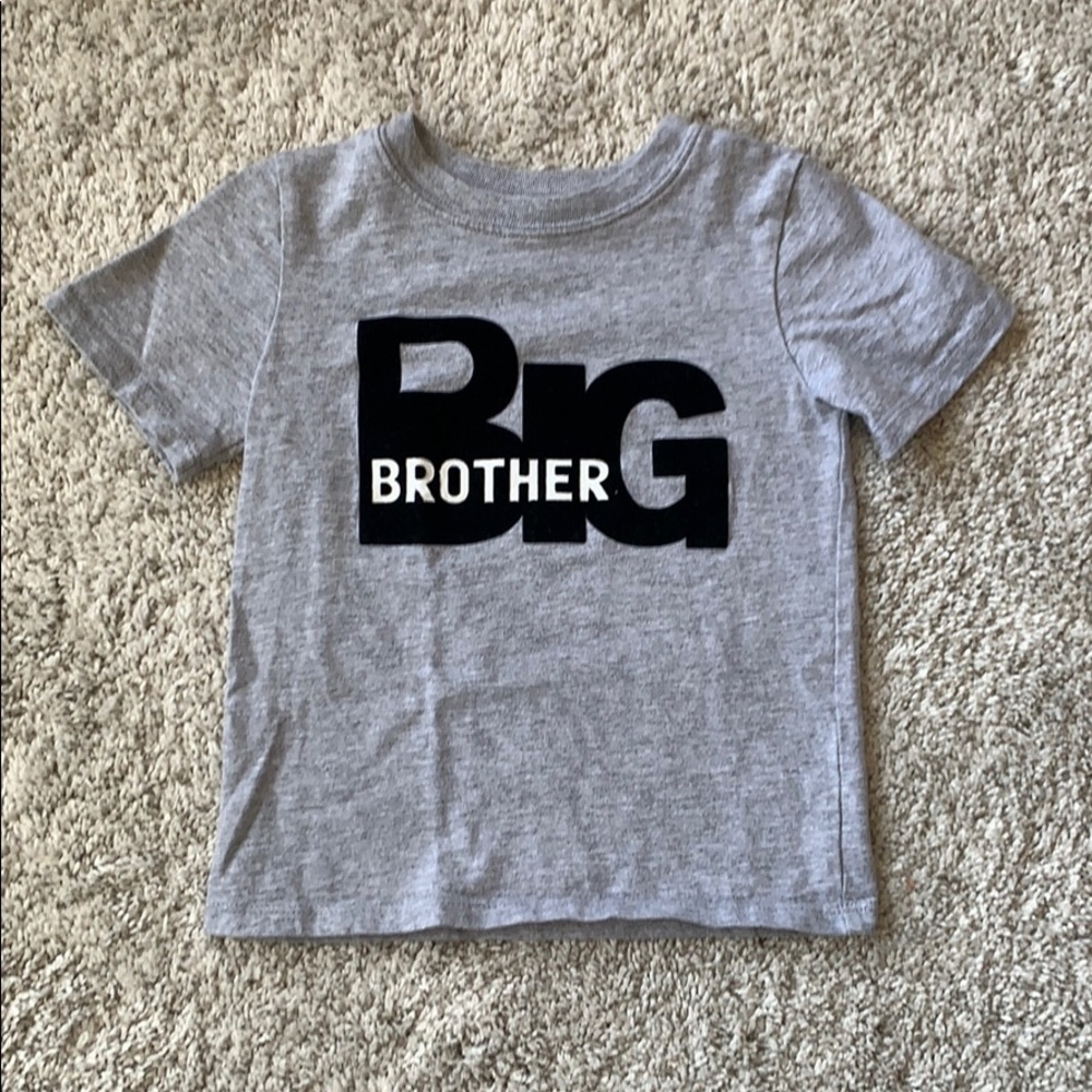 Big Brother Gray T-Shirt 2T